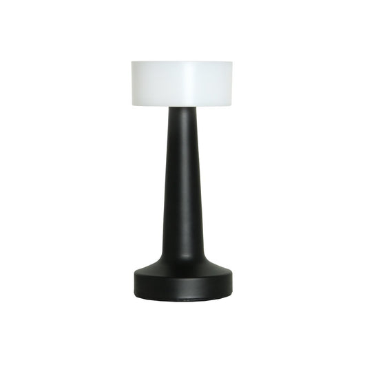 9" Black Metal Lighthouse Table Lamp