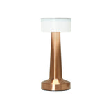 9" Copper Metal Lighthouse Table Lamp