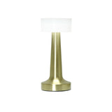 9" Gold Metal Lighthouse Table Lamp