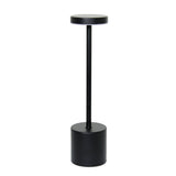 13" Black Metal Table Lamp