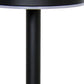 13" Black Metal Table Lamp