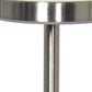 13" Silver Metal Table Lamp