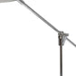 21" Silver Metal Table Lamp