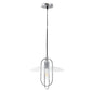 Clear Simple Iron Ceiling Light With Clear Shades