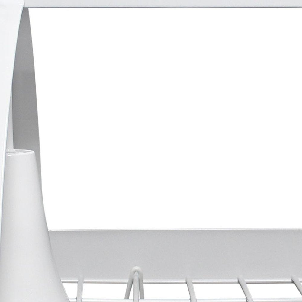 White Kitchen Island Two Light Metal Ceiling Light