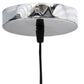 Silver And Clear Simple Iron Ceiling Light With Clear Shades