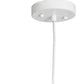 White Sphere Hemp Ceiling Light With White Shades