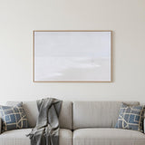 Prelude Hand Painted Brown Floater Frame Wall Art