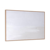Prelude Hand Painted Brown Floater Frame Wall Art