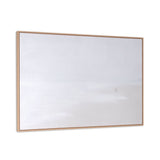 Prelude Hand Painted Brown Floater Frame Wall Art