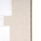 Octav I Hand Painted Brown Floater Frame Wall Art