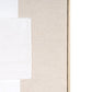 Octav II Hand Painted Brown Floater Frame Wall Art