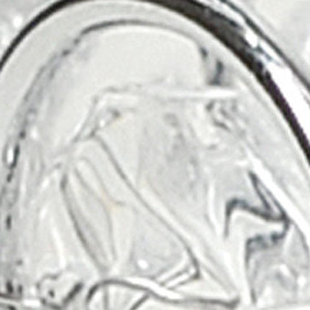 3" Silver And Clear Faux Crystal And Metal Cylinder Table Vase