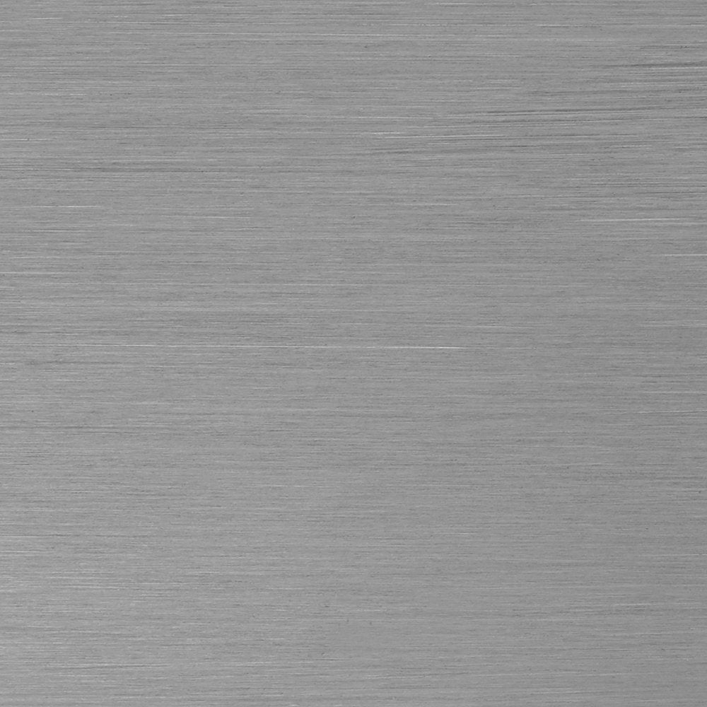 103" Clear and Silver Glass and Steel Extendable Dining Table