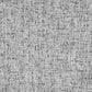 Set of Two Light Gray and Black Upholstered Fabric And Wood Dining Side Chairs
