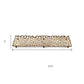 28" Gold Metal Abstract Coral Tray
