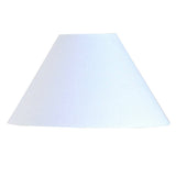 Off White Linen Plain Empire Lamp Shade