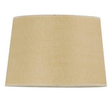 Tan Paper Plain Drum Lamp Shade