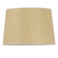 Tan Paper Plain Drum Lamp Shade