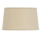 Tan Linen Drum Lamp Shade