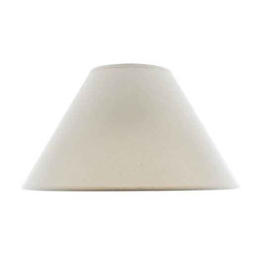 Off White Linen Plain Empire Lamp Shade