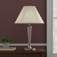 Off White Linen Pleated Empire Lamp Shade