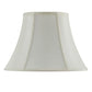Eggshell Linen Piped Bell Lamp Shade