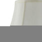 Eggshell Linen Piped Bell Lamp Shade