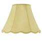 Champagne Gold Linen Piped Bell Lamp Shade