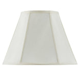 Eggshell Linen Piped Empire Lamp Shade