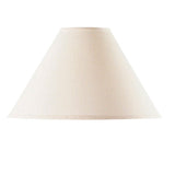 Off White Linen Plain Empire Lamp Shade