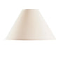Off White Linen Plain Empire Lamp Shade