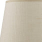 Light Brown Burlap Plain Drum Lamp Shade