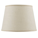 Light Brown Burlap Plain Drum Lamp Shade