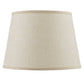 Light Brown Burlap Plain Drum Lamp Shade
