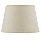 Light Brown Burlap Plain Drum Lamp Shade