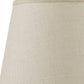 Light Brown Burlap Plain Drum Lamp Shade