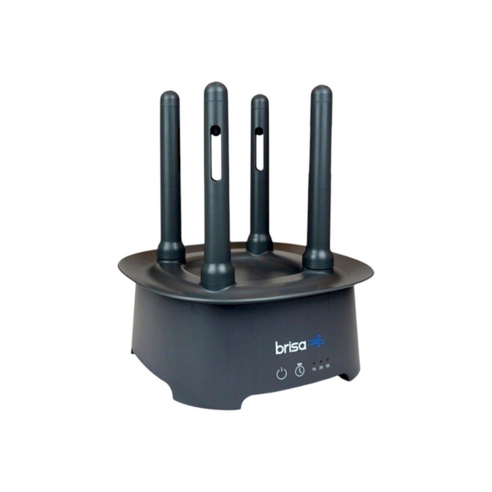 9" Brisa Gray Powered Drying Rack