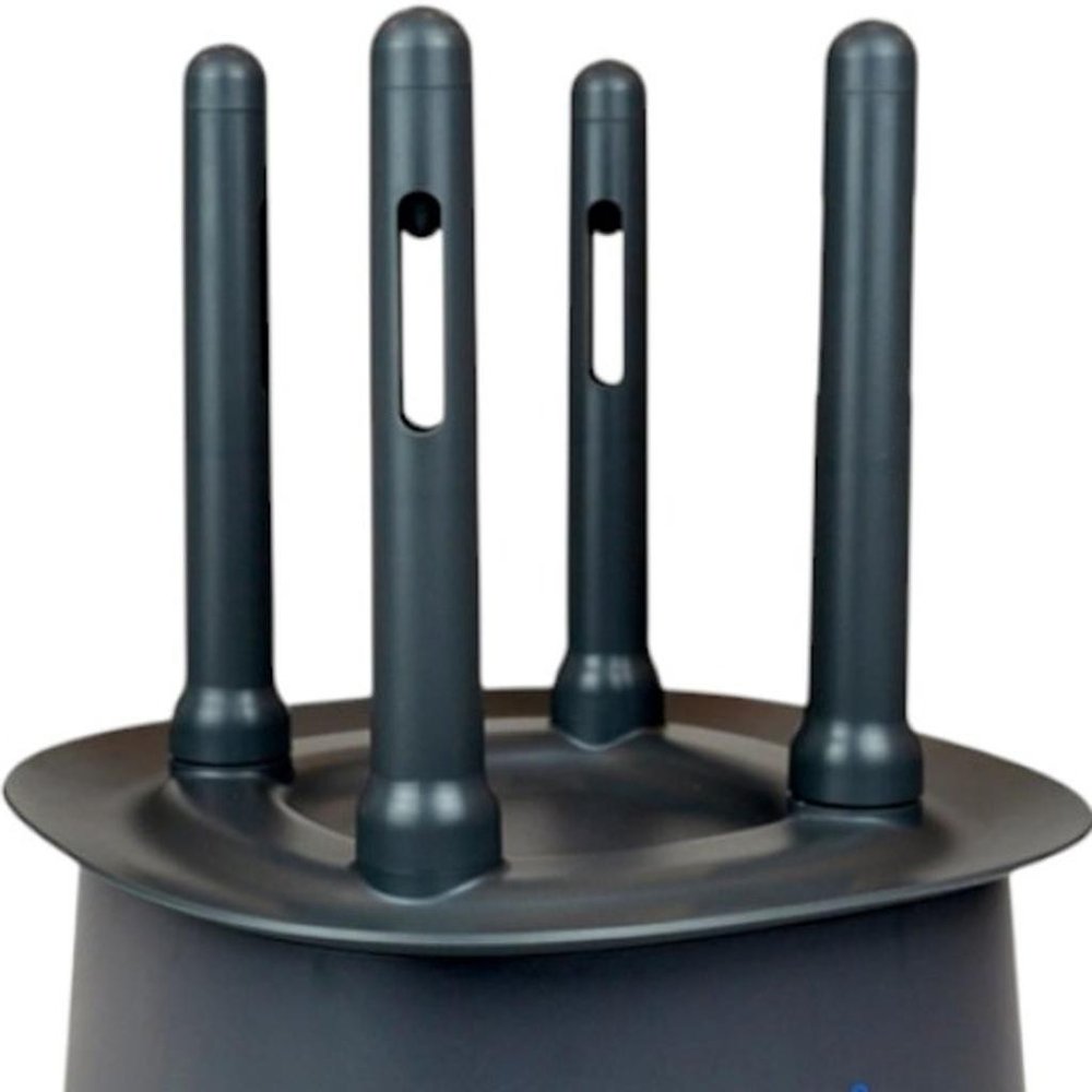 9" Brisa Gray Powered Drying Rack