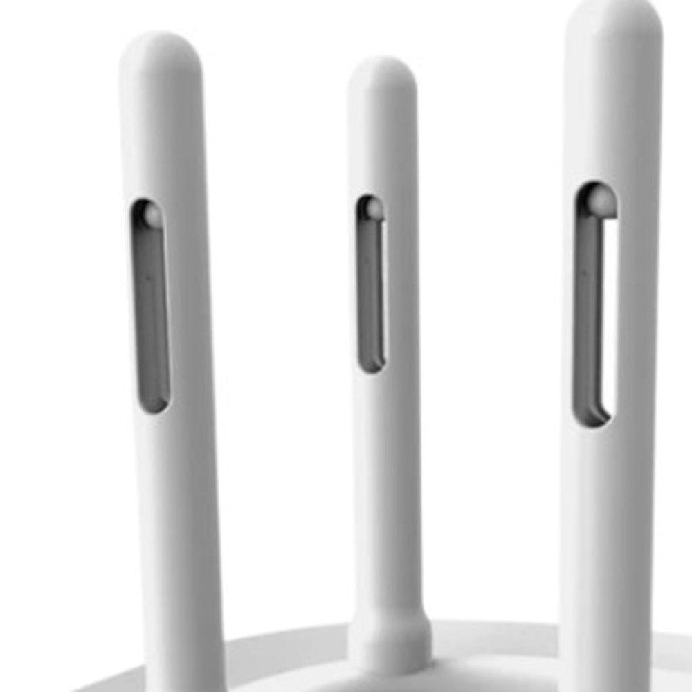 9" Brisa White Powered Drying Rack