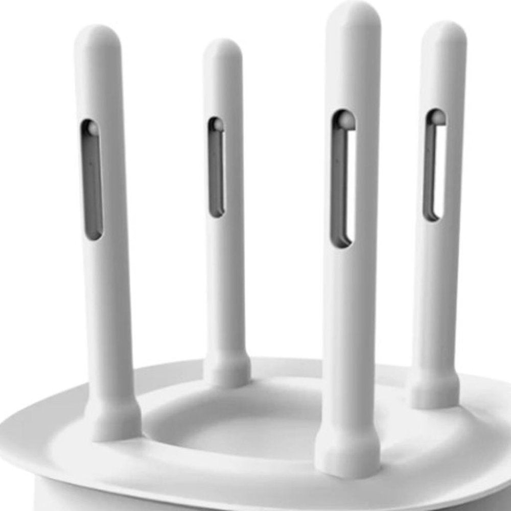 9" Brisa White Powered Drying Rack