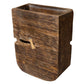 Brown Wood Pot Planter