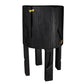 Black Wood Pot Planter