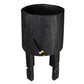 Black Wood Pot Planter