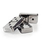Set of Three Silver And Black Decorative Dominoes
