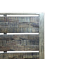 Dark Brown Slat Back Solid Wood King Bed Frame