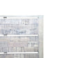 Gray Slat Back Solid Wood King Bed Frame