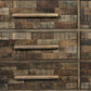 57" Brown Solid Wood Six Drawer Dresser