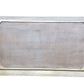 57" Gray Carved Geometric Solid Wood Six Drawer Dresser