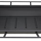 36" Black Steel Wood Burning Rectangular Fire pit With Cover